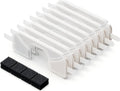 8 Packs Replacement Filters and 8 Packs Sponges for Qinliy 123oz/3.5L Wireless Cat Water Fountain Q108