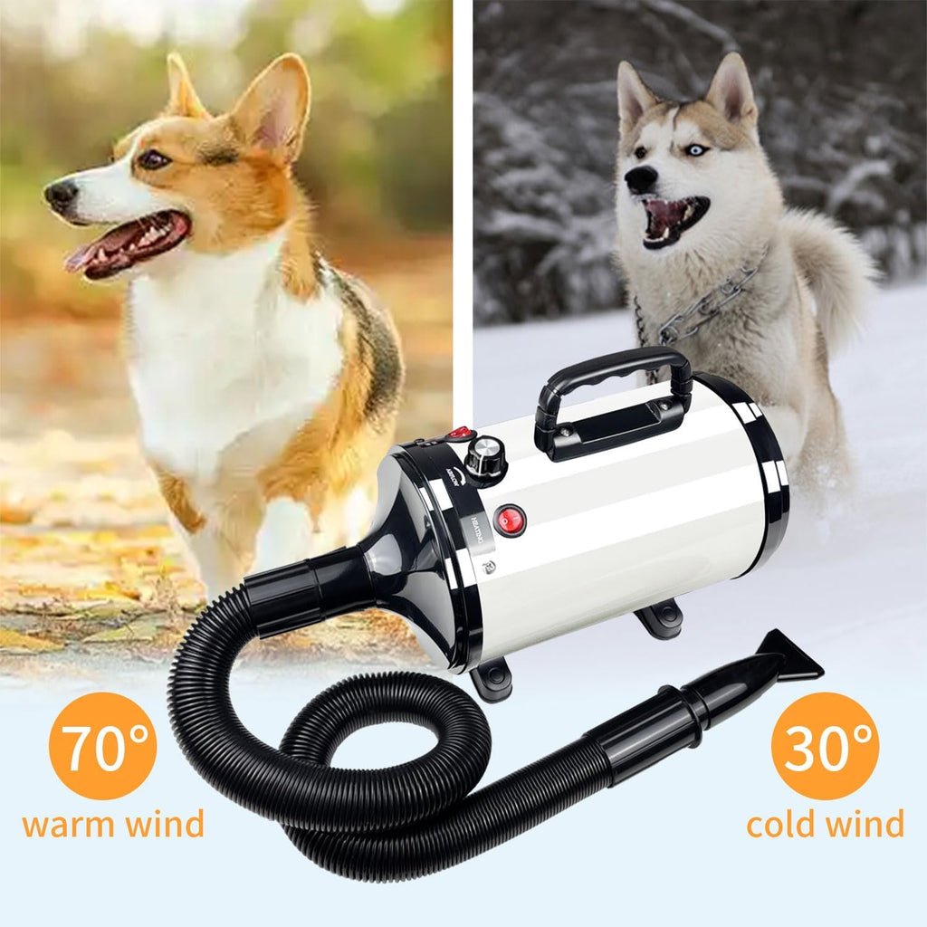 Dog Dryer High Velocity Professional Pet Grooming Dryer