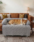 Calming Dog Bed/Mat for Couch,Luxury Dog Couch Bed Sofa Furniture Protector