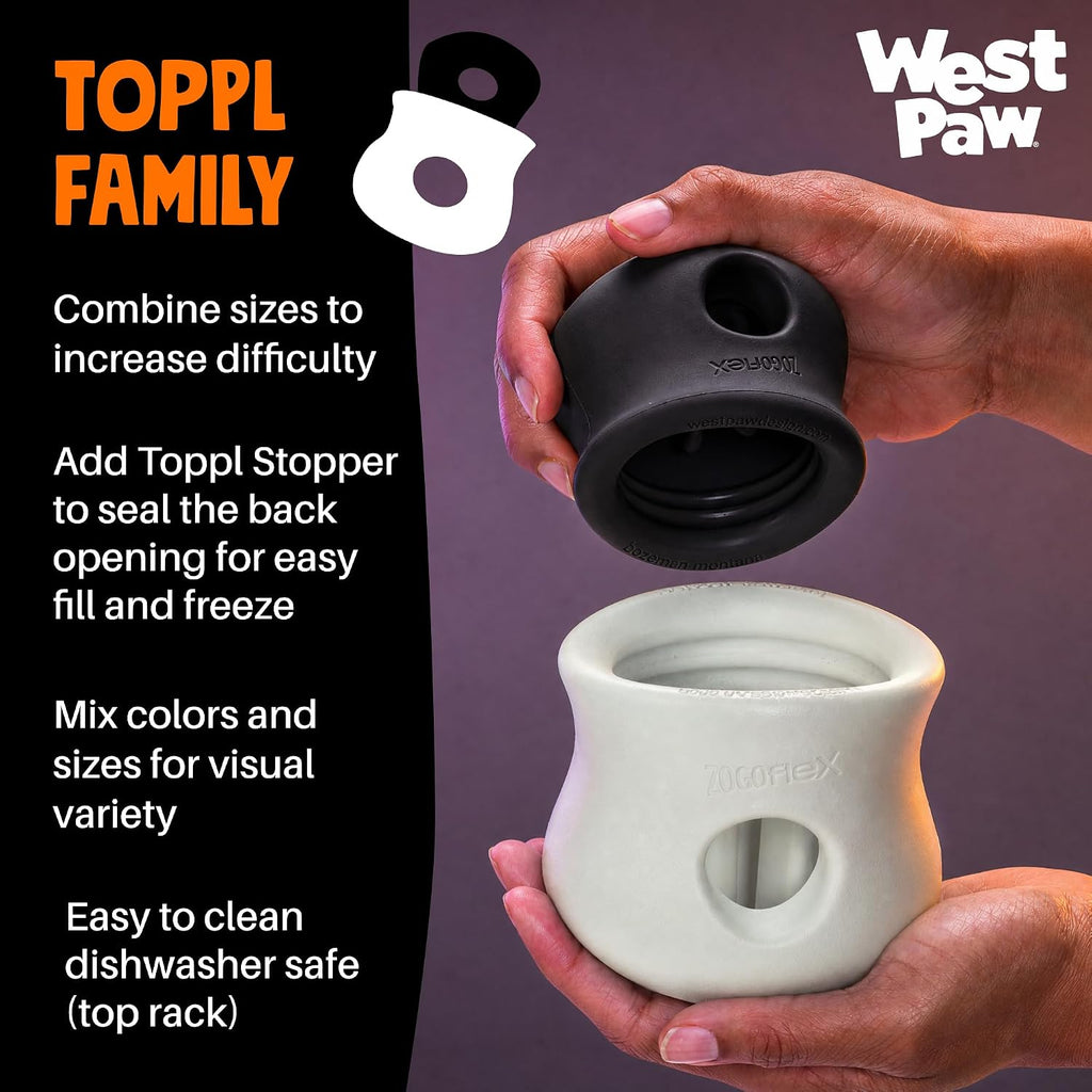 WEST PAW Toppl Large 4" Black