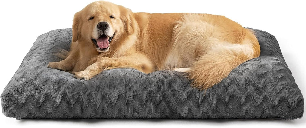 EHEYCIGA Washable XL Dog Beds Large Sized Dog, 41x27 Inch Pet Bed, Charcoal