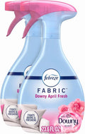 Febreze Fabric Spray Air Freshener, Odor-Fighting Fabric Refresher, Sneaker Balls Alternative, Couch Cleaner, Linen Spray, Multi-Use, Downy April Fresh Scent, 23.6 fl oz (Pack of 2)