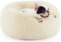 Bedsure Calming Small Dog Bed Donut Washable Cat＆Puppy Bed,23 inches