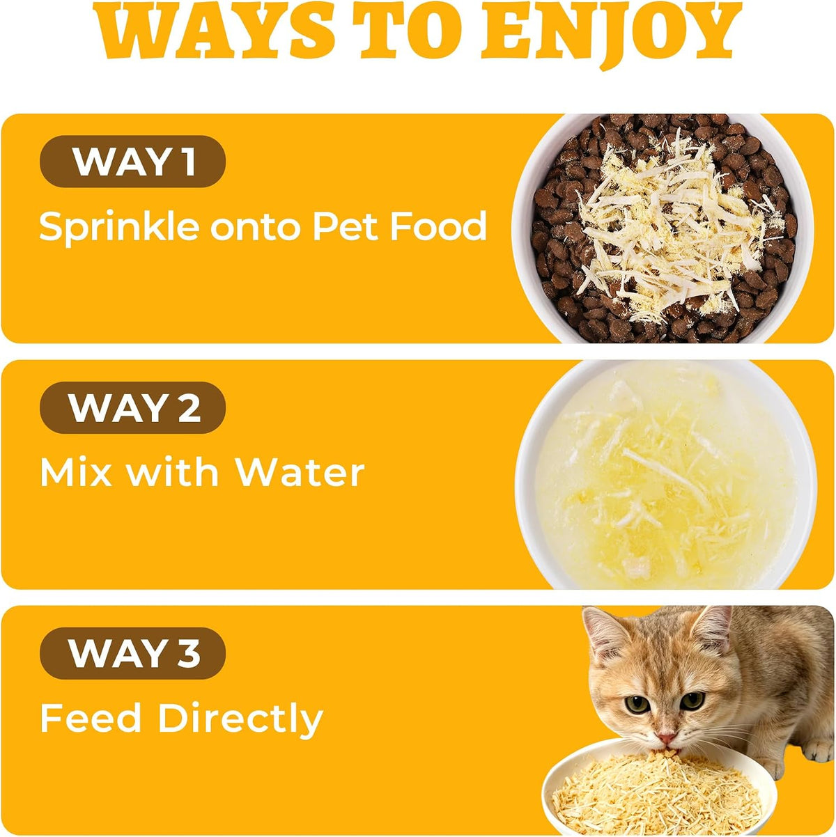 Wellix Freeze Dried Cheese Dog & Cat Food Toppers, 7.05oz