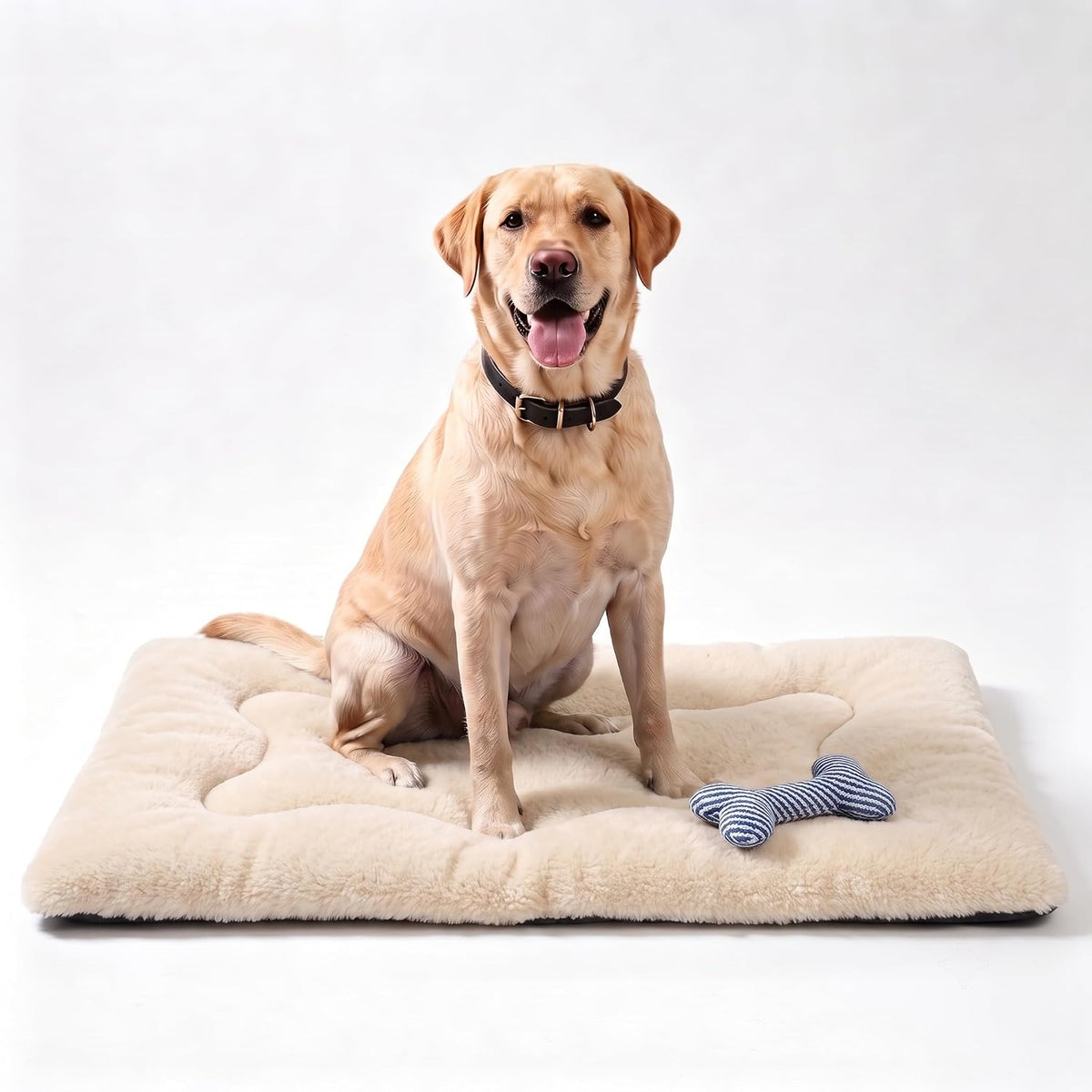 Dog Bed 42" for Metal Crate Pad,Washable Sleeping Mat for Medium/Large Pets
