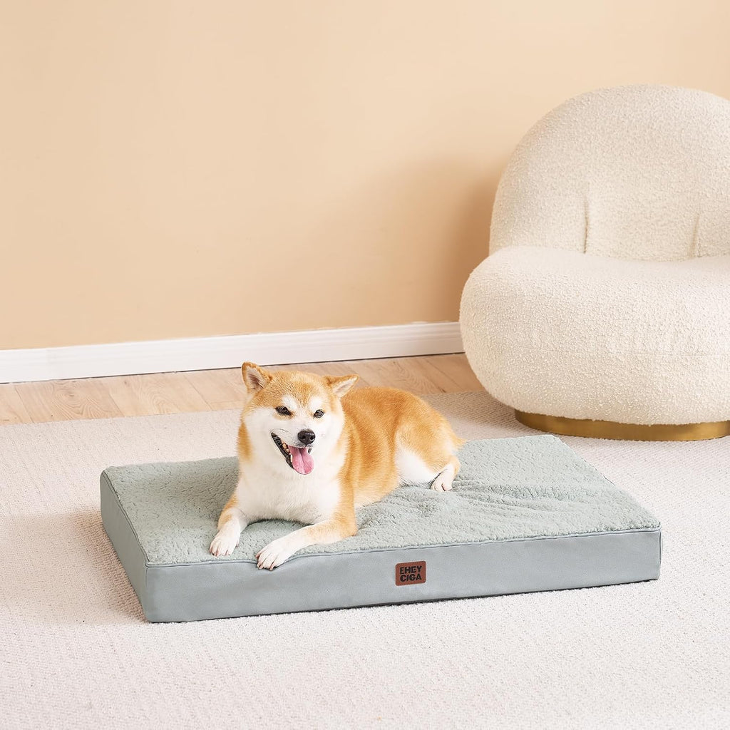 EHEYCIGA Orthopedic Dog Bed Medium with Removable Washable Cover, 30x20