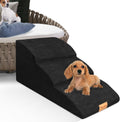 Topmart High Density Extended Foam Dog Ramp&Steps 3 Tiers,15.7" High