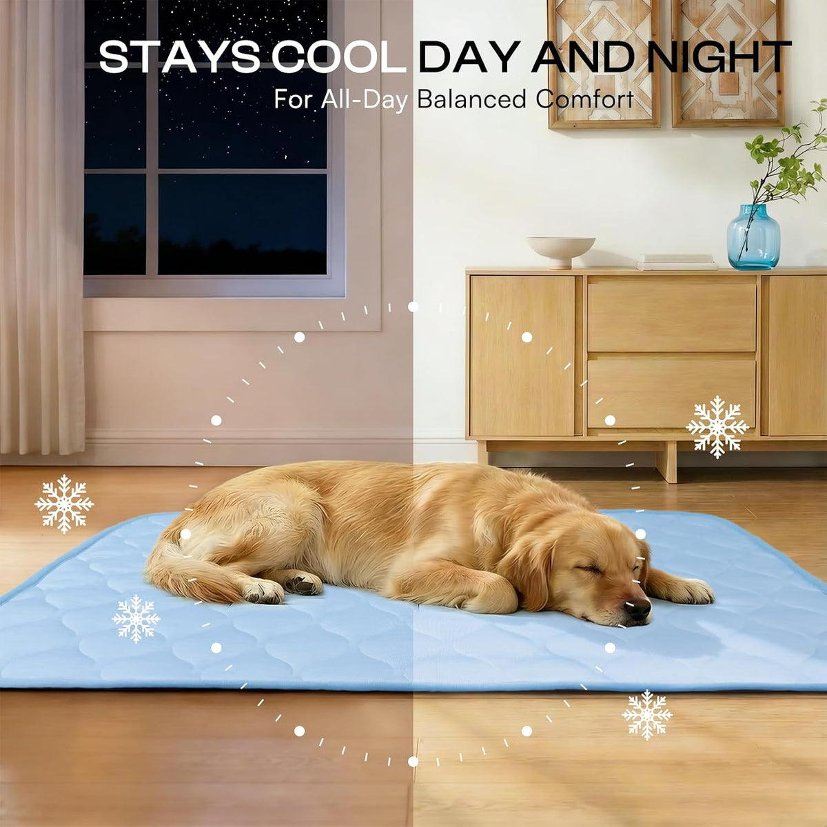 Luciphia Q-MAX 0.5 Cooling Dog Mat Blanket Waterproof Leakproof for Cats