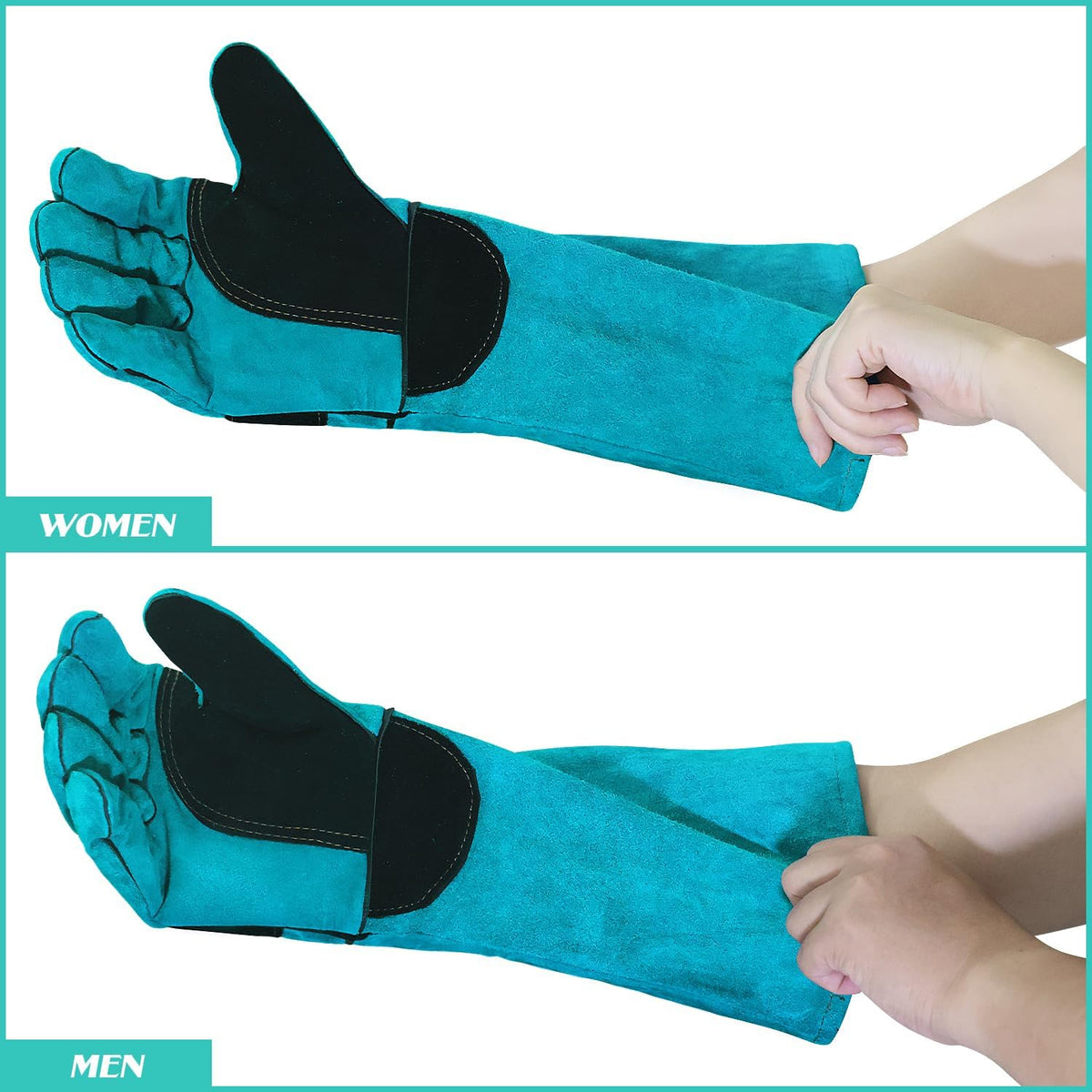 17.7in Animal Handling Glove, Anti Scratch Protective Gloves