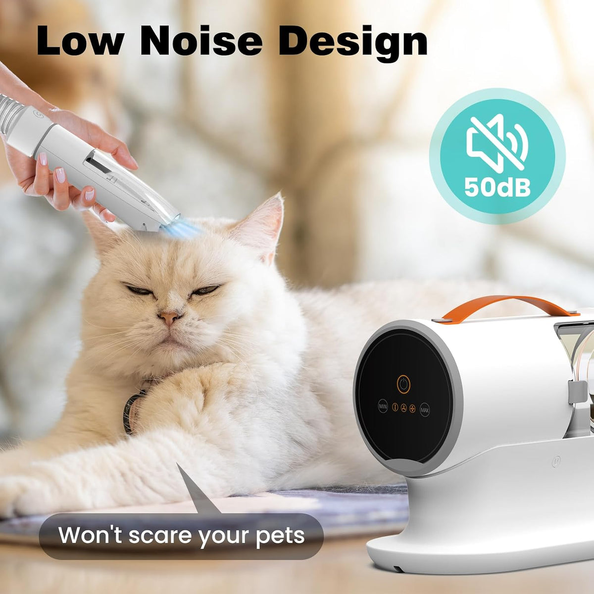 Pet Hair Vacuum with Clipper, 12000Pa, PG100
