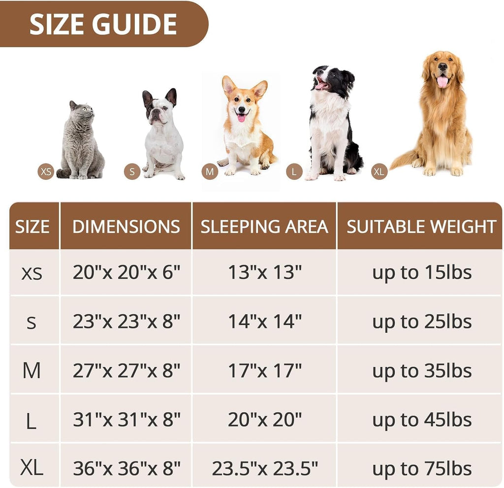 JOLLYVOGUE Calming Small Pink Dog & Cat Bed for Indoor Cats - 20 inches Washable Donut Bed for Kittens & Puppies, Anti-Anxiety Round Fluffy Plush Pet Beds (Fits up to 15 lbs, Smoke Pink)