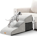 Topmart High Density Extended Foam Dog Ramp&Steps 3 Tiers,15.7" High