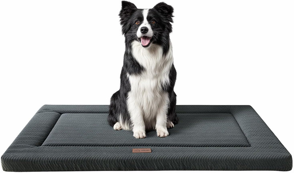 Dog Bed for Crate, Medium/Large Dogs Crate Bed,Washable Dog Beds Kennel Mat