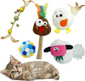 Catnip Toys for Cats, Silvervine Interactive Cat Toy Set