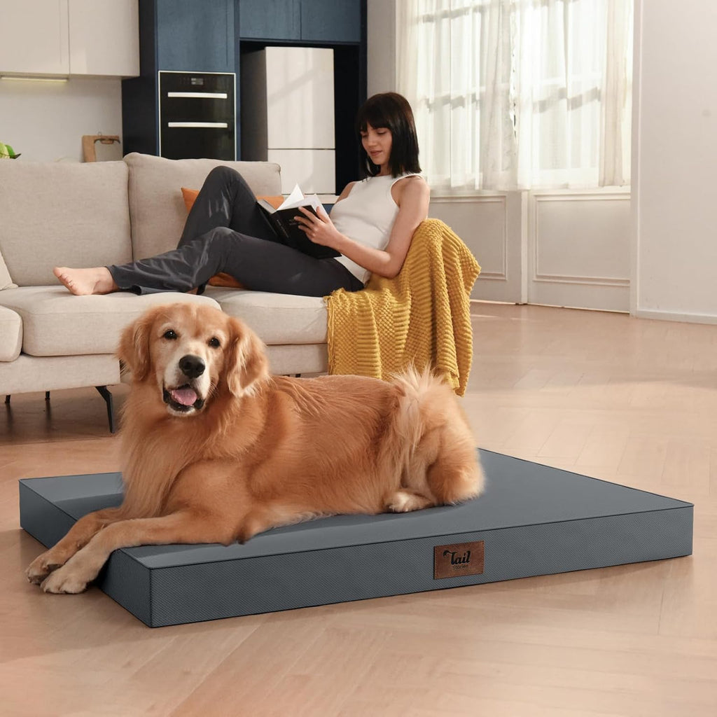 Waterproof Orthopedic Outdoor Dog Bed XL for Extra Large Dogs
