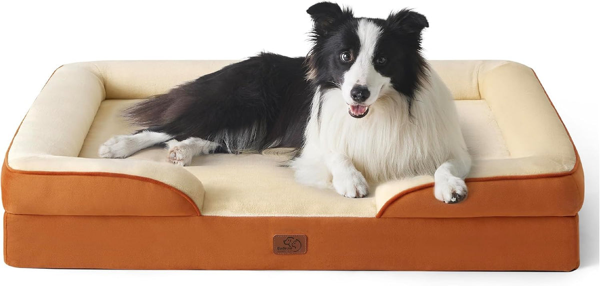 Bedsure Orthopedic Dog Beds Large Sized Dog Washable Original Design