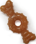 Nylabone Puppy Chew Teething Ring Bone Dog Toy, Chicken Flavor, X-Small | Soothing teething toys for puppies, puppy enrichment, & teething relief, freezable for added comfort, dogs up to 15 lbs