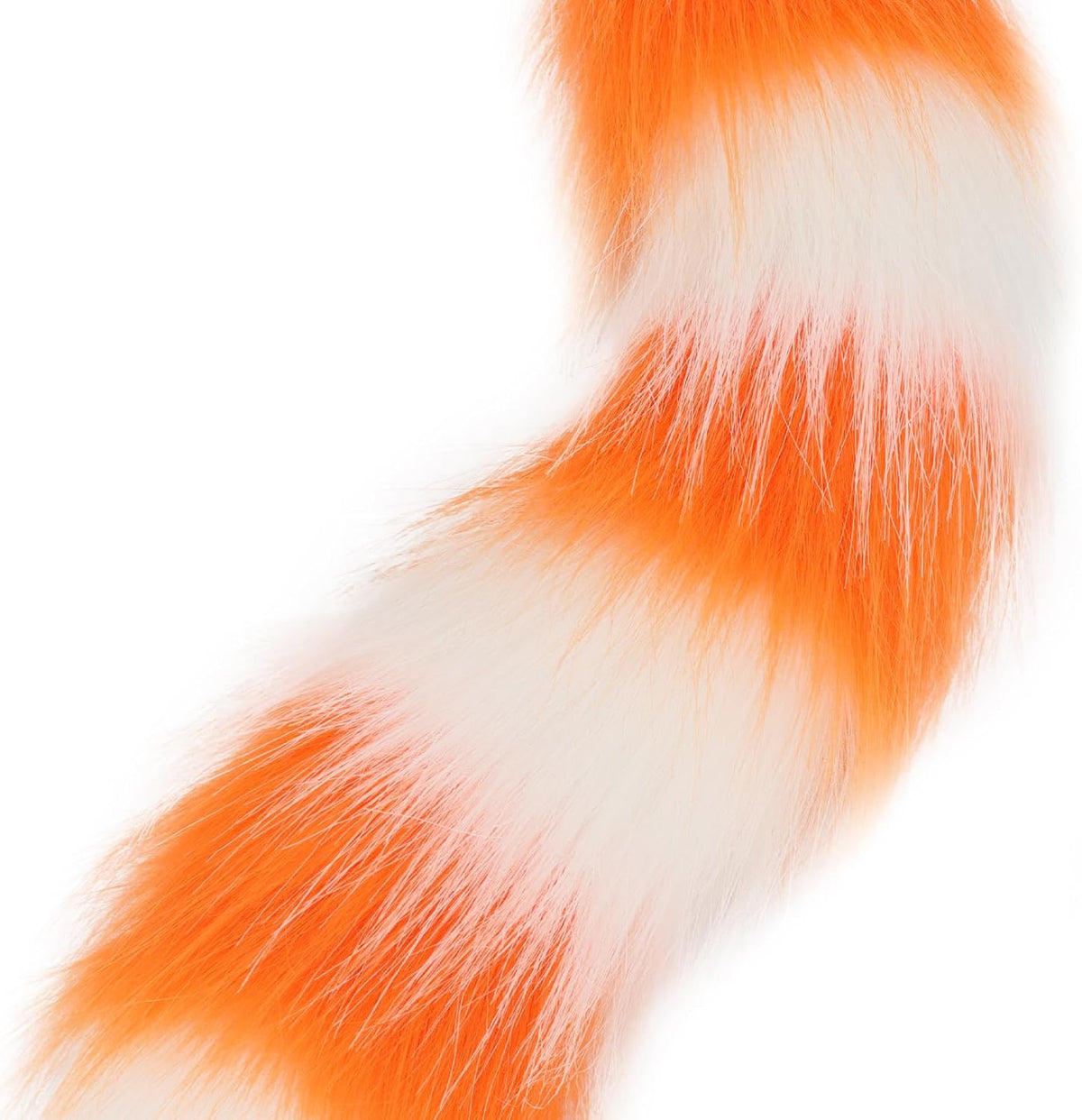COSYEARS Animal Cat Wolf Fox Dog Faux Fur Tail for Halloween Party Cosplay Costume Accessories