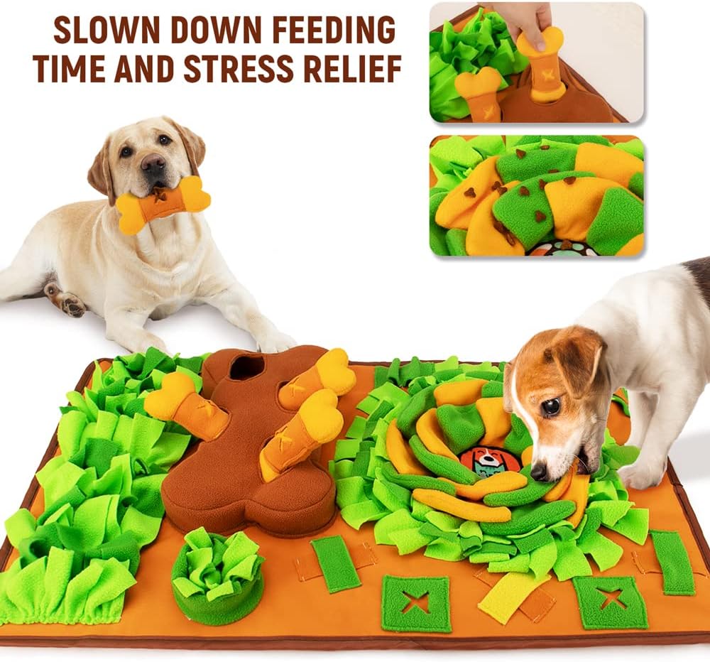 AWOOF Snuffle Mat Dog Enrichment Feeding Mat