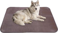 Woven Cool Mat for Dog L/XL, Waterproof Rinse-Clean Pad, 46" x 36"