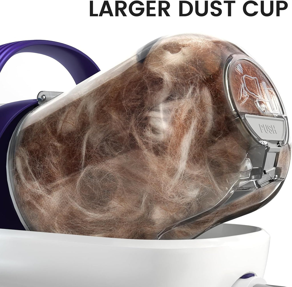 oneisall Dog Grooming Vacuum,7 in 1 Grooming kit Tools with Low Noise