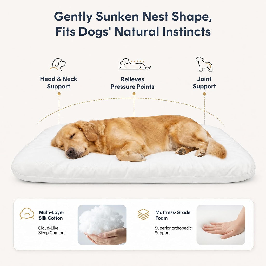 Magic Dog Orthopedic Extra Large Dog Bed 47 Inch, Super Soft XL Pet Bed