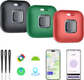 Hoxe Air Tracker Tags-3 Pack for iOS & Android, Smart Tag for Key, Bag, Pet