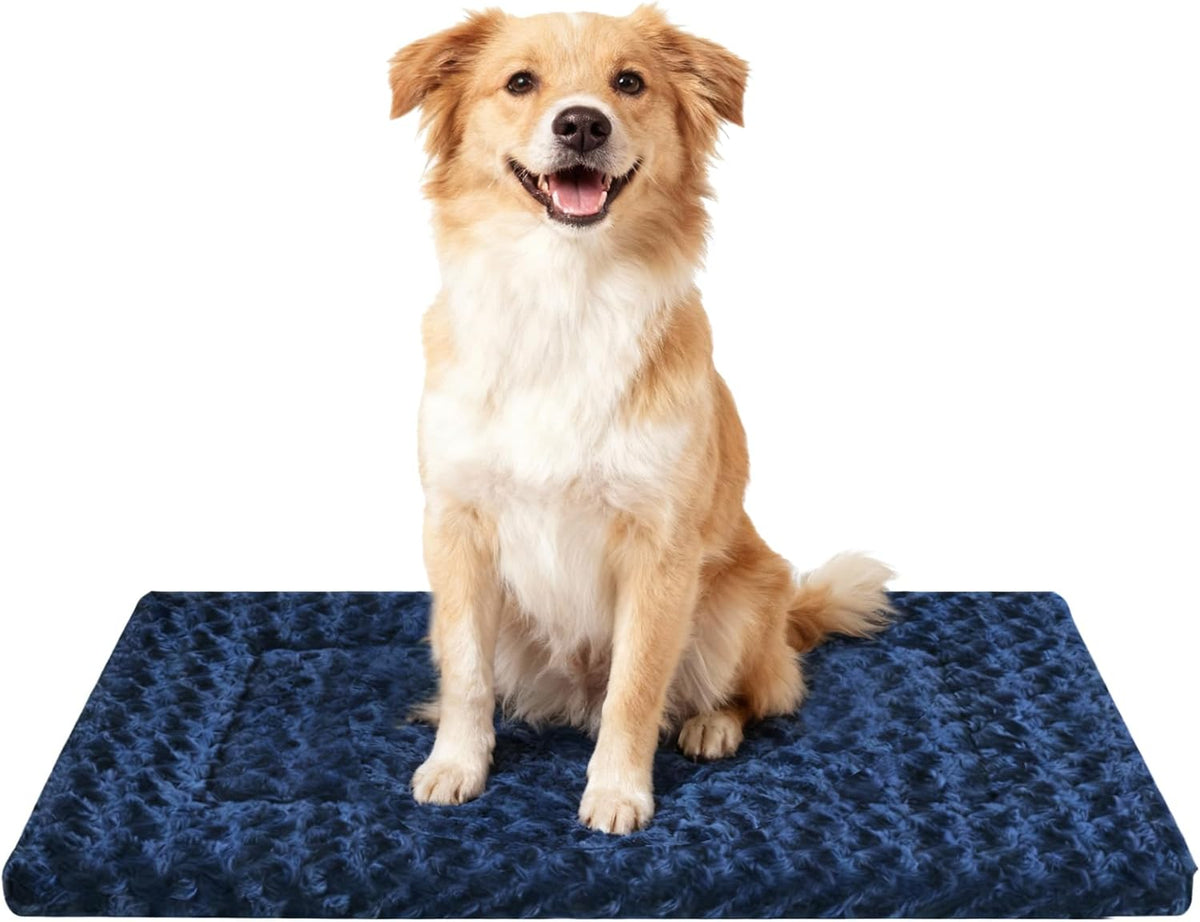 Dog Bed Mat - Comfortable Kennel Pad, Multi-Purpose Crate Bed for Dogs & Cats, Soft Support