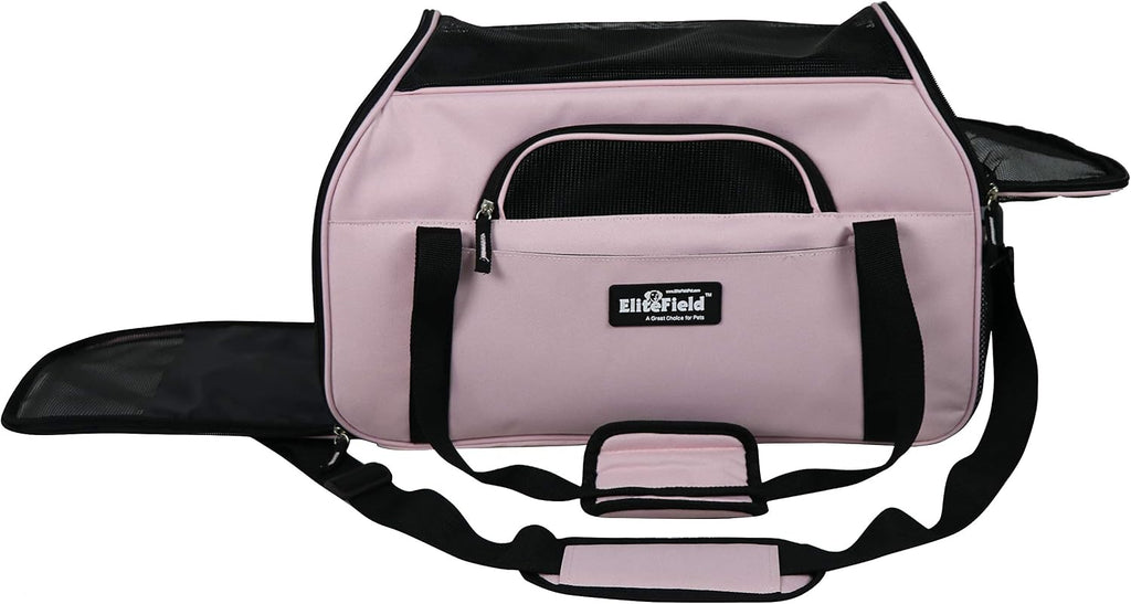 EliteField Soft-Sided Pet Carrier for Cats & Small Dogs (3-Year Warranty)