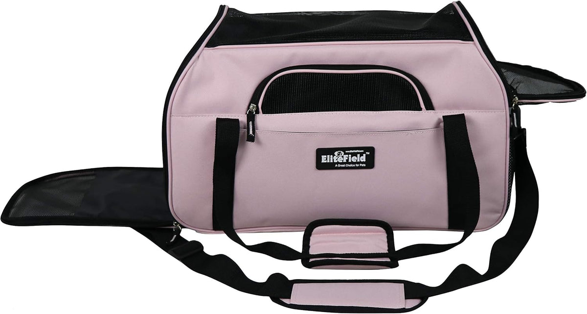 EliteField Soft-Sided Pet Carrier for Cats & Small Dogs (3-Year Warranty)
