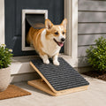 Dog Ramp for Stairs, Foldable Stair Wedges Assist for Small Dogs, 1 Pack