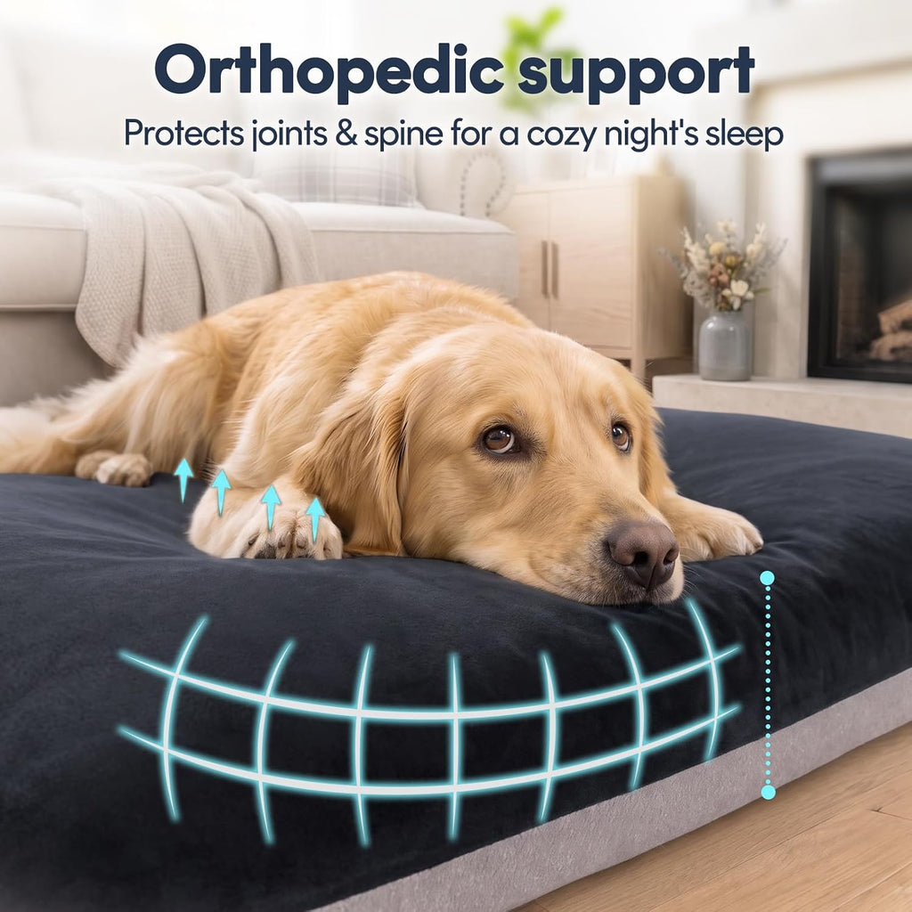 Magic Dog Orthopedic Medium Dog Bed 32 Inch, Super Soft Small Pet Bed