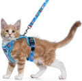 Halypet Cat Harness and Leash Set, Escape Proof Adjustable Harness