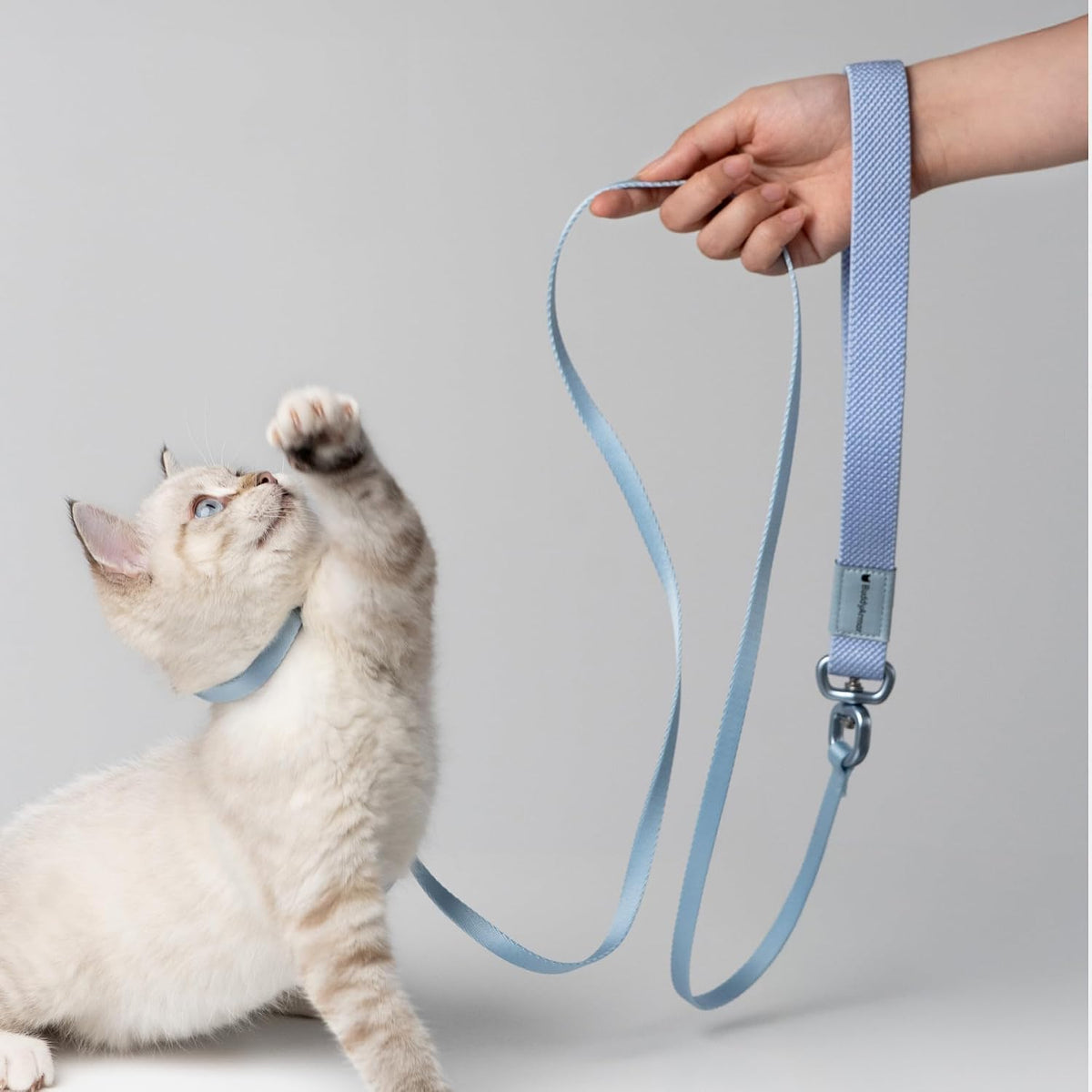 Cat Harness and Leash 2-in-1, Escape Proof Anti-Choking Harness Adjustable Lightweight Leash One-Piece Non-Detachable for Kitten Cats Walking Outoor Training, US IDA Bronze Award (Pink)