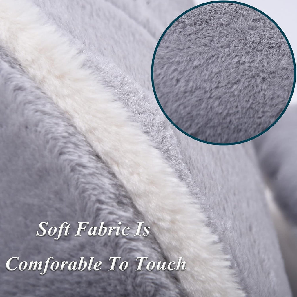 Cat Bed for Indoor Cats - Cat Cave Bed Cat House Cat Tent with Removable Washable Cushioned Pillow, Soft and Self Warming Kitten beds,Cat Beds & Furniture,for Small and Medium Pet Bed.