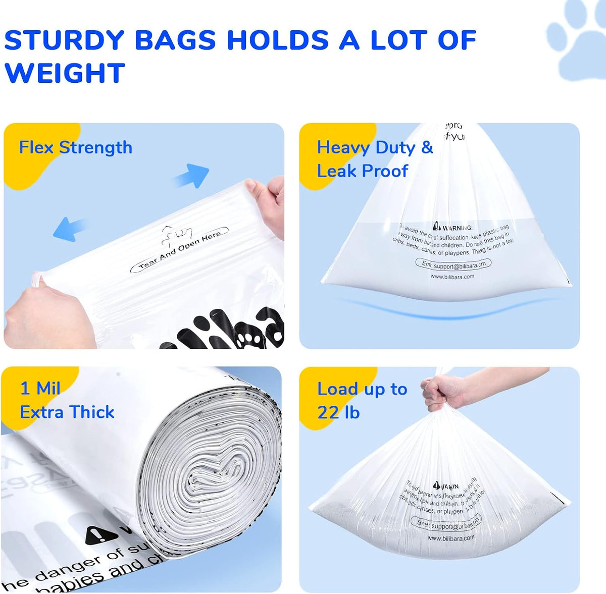 Litter Box Liner Bag Compatible with Cat litter Box 3 and 4, 60 Pack - Extra Thick Waste Bags for Self-Cleaning Pet Kitty Litter Box Drawer Liners, 9-11 Gallons Home/Kitchen Trash Bags