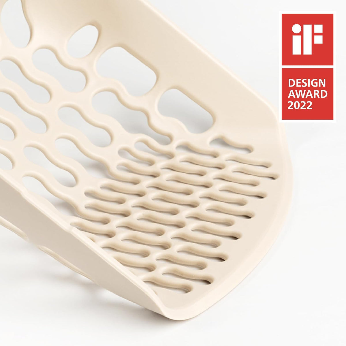Lady N Cat Litter Scoop for tofu and Clay Litter, Durable Easy-to-Clean ABS