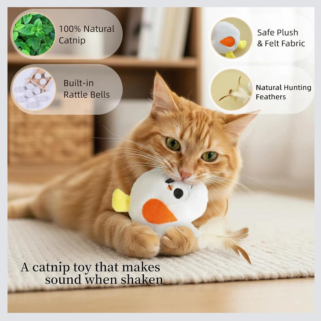 Catnip Toys for Cats, Silvervine Interactive Cat Toy Set