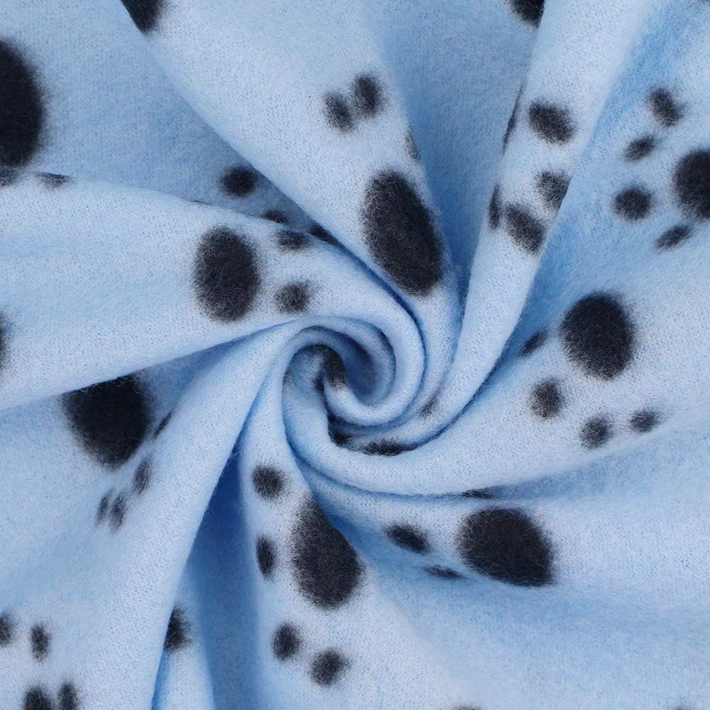 Comsmart Dog Blankets, 6 Pack Fleece Pet Blankets, 39x35 inches, Blue