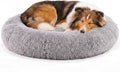 NEWBULIG 37x37 Inch Donut Dog Bed for Indoor Use, Fluffy Large Pet Sofa