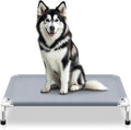Elevated Dog Bed, Raised Dog Bed for Large Dogs, Cooling Dog Cots Beds
