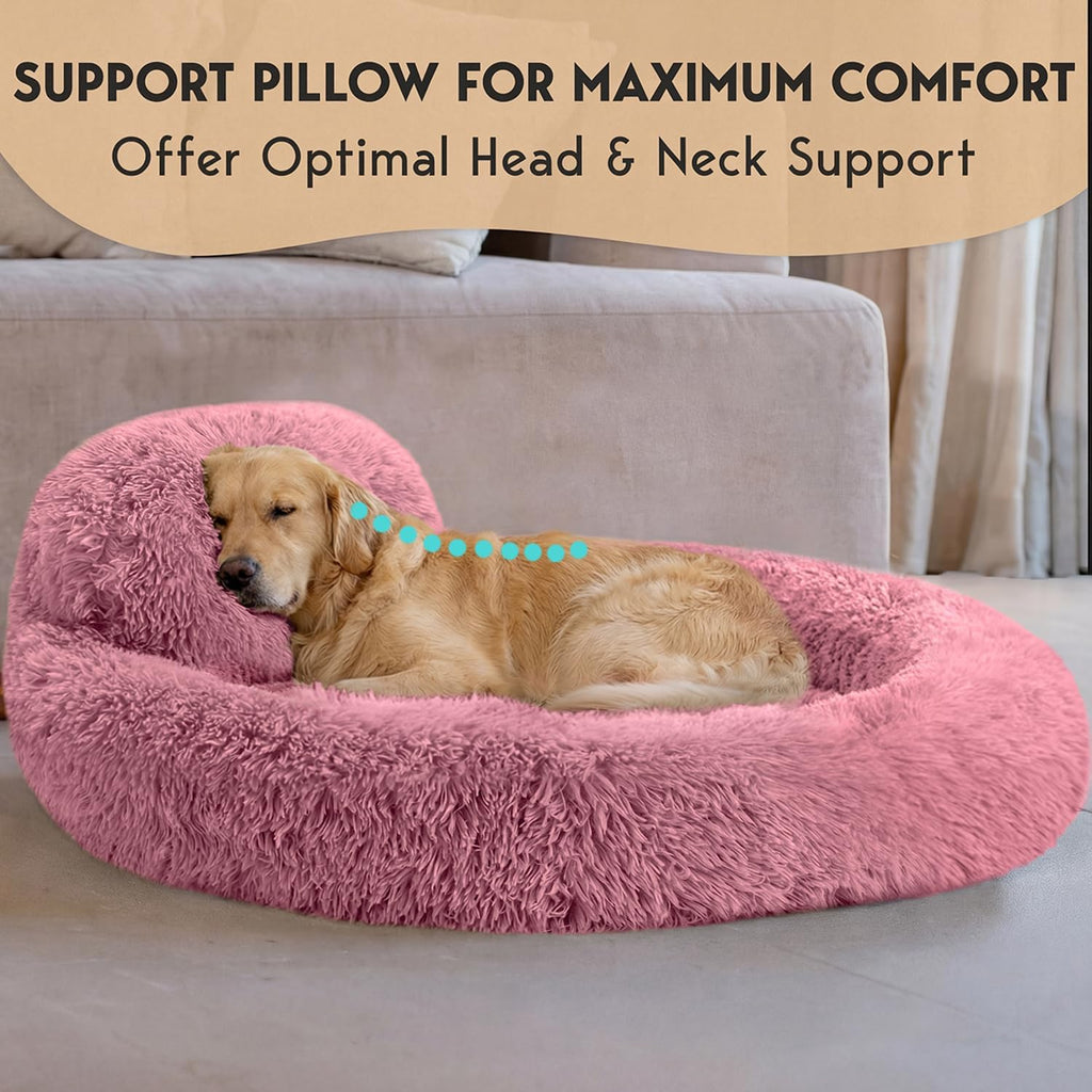 XL Dog Beds for Large Sized Dog - 45'' Extra Large Dog Bed, Washable, Soft