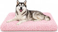 Dog Bed Large Size, Plush Washable Pet Bed Mat, Dog Crate Bed 41"x27"