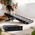 Dog Ramp for Small & Medium Dogs Foldable Pet Ramp for Bed (Black)
