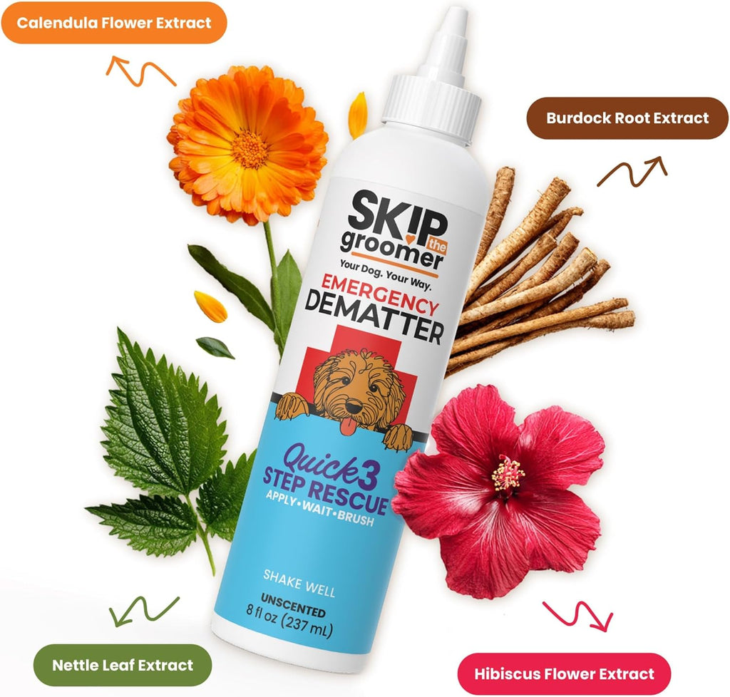 Dematting Cream for Dogs - Mat & Tangle Remover, 8 oz