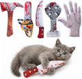 5PC Halloween Catnip Toys, [100% Organic Catnip Filled] Knife-Shaped Crinkly Sound Cat Toys for Indoor Kitten Cat Nip Kitty Chew Toy