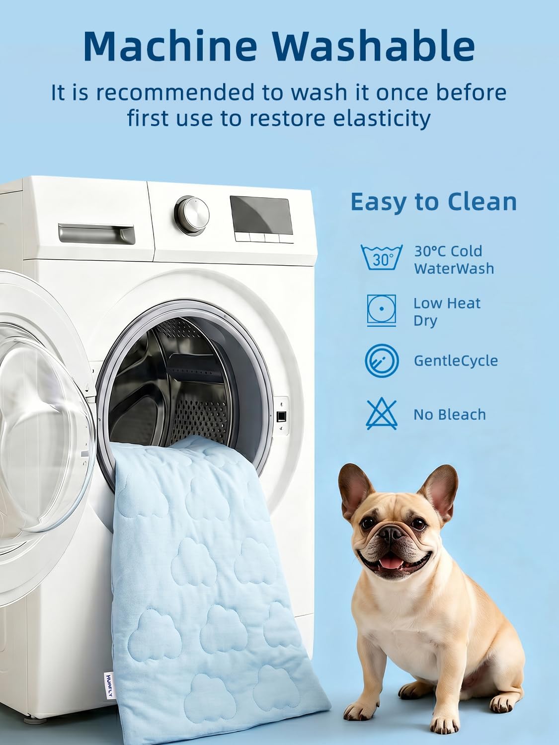 Huafly Dog Crate Pad,Cooling mat for Dogs&Cats，Suitable for All Seasons