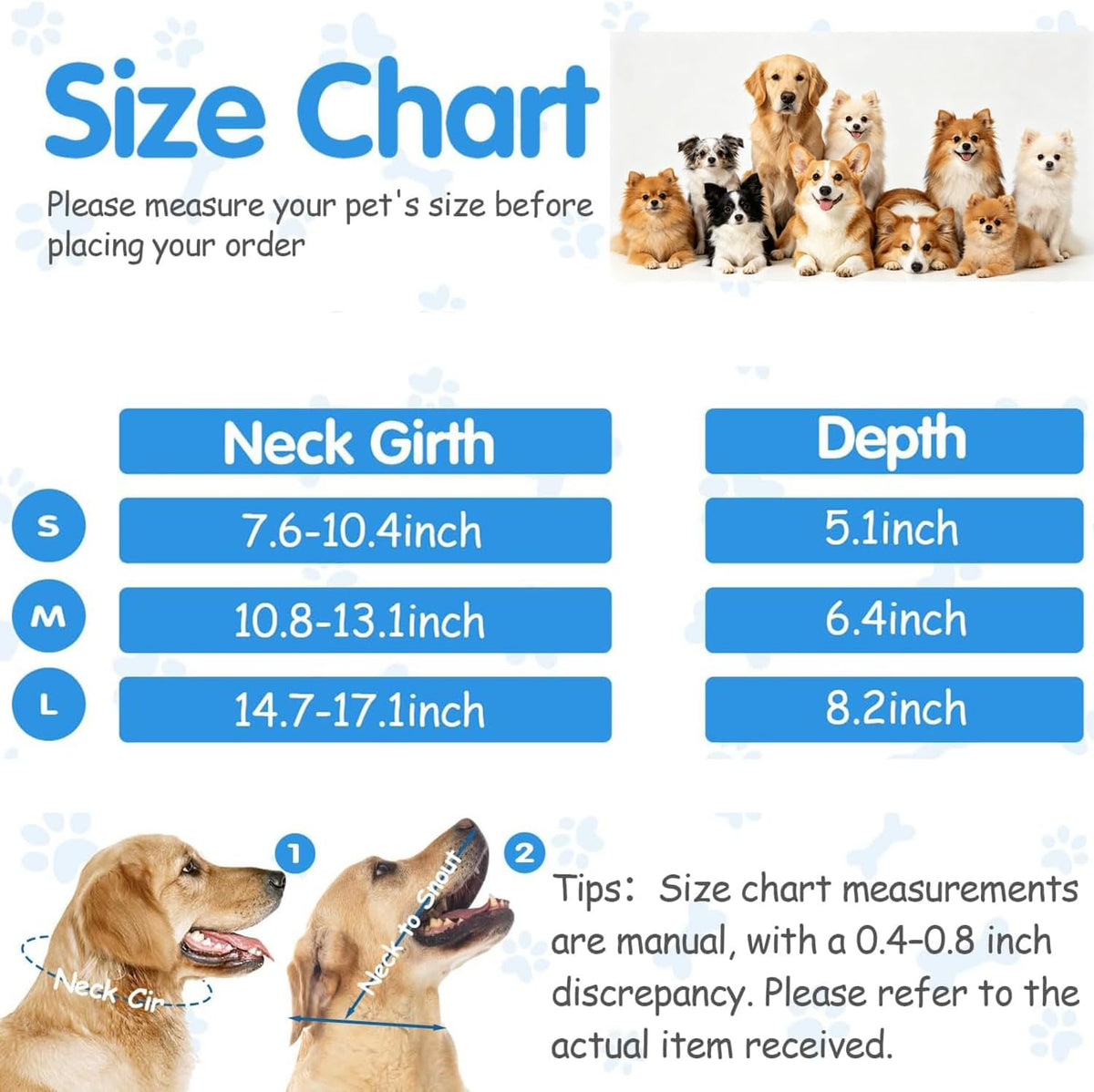 Soft Dog Cone Collar,Adjustable Comfy Cone for Dogs to Stop Licking