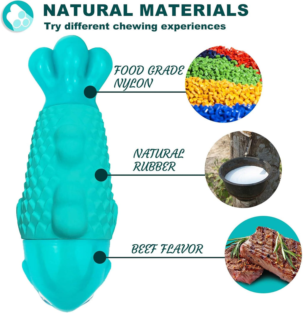 BoYoYo Dog Products Chew Toys, Squeaky Indestructible Dog Toys for Aggressive Chewers, Pet Supplies, Super Chewer, Heavy Duty