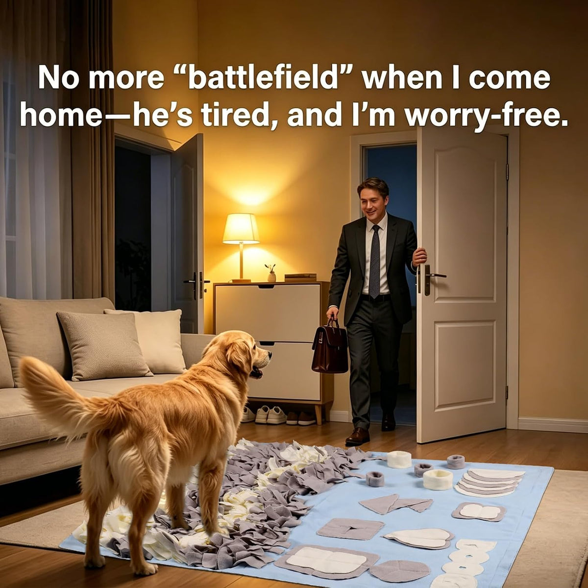 Snuffle Mat for Dogs: Slow Food Interactive Experience